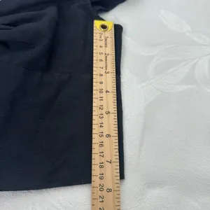 Anthropologie Maeve Size-XS Black‎ Linen Off The Shoulder Twist Crop Top thumbnail 9