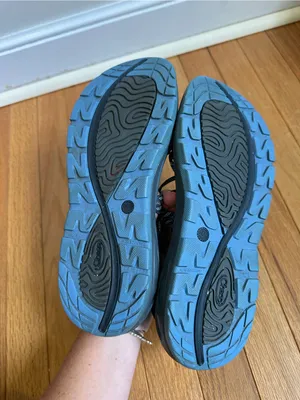 Chaco Adjustable Strap Sport Sandal Womens 8 Blue Granola thumbnail 6