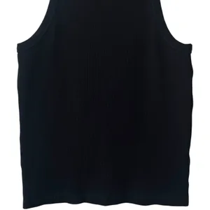 Anine Bing Eva‎ Tank Black Ribbed Capsule Minimalist Old Money Luxury L thumbnail 4