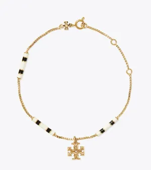 NWOT Tory Burch Kira Enamel Bar Bracelet thumbnail 1