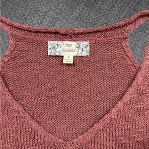 Dusty Rose Sleeveless Knit Flare Dress thumbnail 4