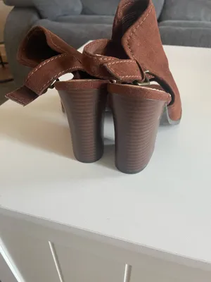 American eagle brown suede heels thumbnail 3
