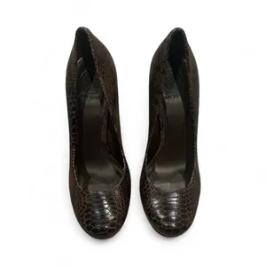 Tory Burch Jude Amazing Snakeskin Leather Stiletto Heel Platform Shoes Pumps 8.5 thumbnail 4