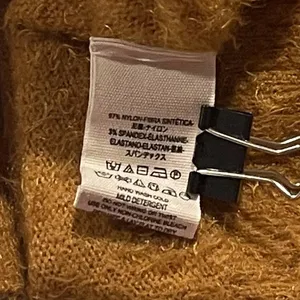 Free People Sweater Princess Fuzzy Oversize Y2K Cottage Dark Academia Cozy Small thumbnail 4