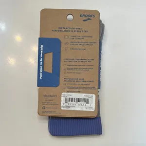 Pacific NW Brooks Ghost Lite Crew Socks - Blue and Gray thumbnail 2
