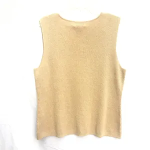 Like New XL Short Sleeve V Neck Tank Top Sleeveless Women’s Formal thumbnail 2