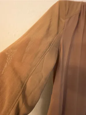 Lightweight Brown Draped Open thumbnail 3
