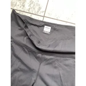 Prana Becksa 7/8 Jogger Dark Gray High Waisted Ribbed Yoga Pants Womens Large thumbnail 5