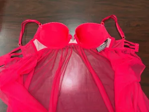 Victoria’s Secret Push Up Baby Doll Lingerie Size 34B thumbnail 4