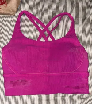 Pink Lululemon Sports Bra thumbnail 1
