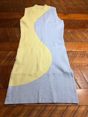 Verge Girl VRG GRL Knit Mock Neck Summer Minidress thumbnail 2
