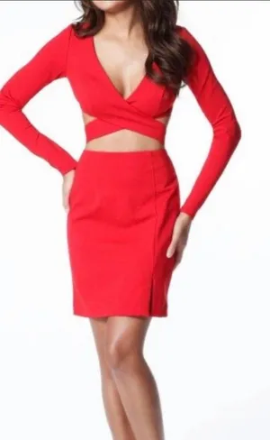 black  wrap two piece thumbnail 1