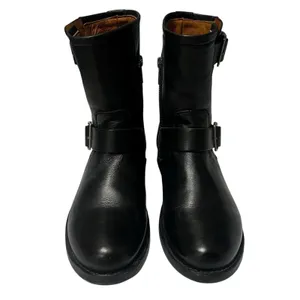 Frye Vicky Engineer Short Buckle Motorcycle Boot Black Leather Women’s Size 7 thumbnail 3