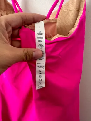 Lululemon free to be hot pink tank thumbnail 3