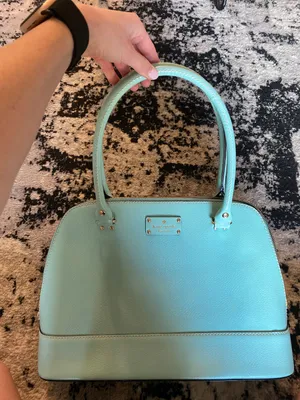 Kate Spade Tiffany Blue Purse thumbnail 1
