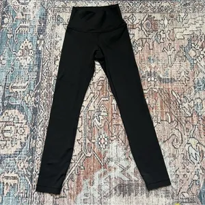 Lululemon Wunder Under Hi-Rise 7/8 Tight Full-On Luon 25" Black Size 2 thumbnail 5