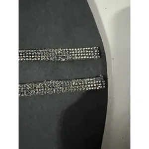 Free‎ People Silver Crystal Cove Strappy Sparkle Sandal Size 9.5/10 Euro 40 thumbnail 3