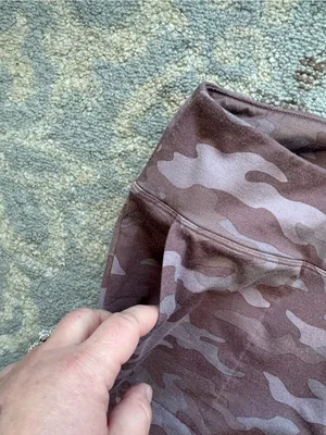 PINK Active High Waist Cargo Leggings Camo Large thumbnail 3