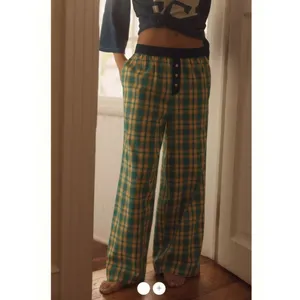 By Anthropologie Flannel Boxer Trousers thumbnail 2