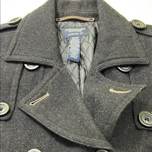 American Eagle Outfitters Charcoal Peacoat thumbnail 2