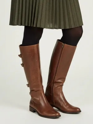 Matisse “Becky” Brown Leather Knee-High Boots thumbnail 1