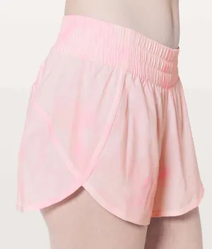- Lululemon Tracker Short V *4" Diamond Dye White Miami Pink | SIZE: 6 🦄 thumbnail 1