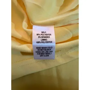 Lulus Dress Womens Size S Light Yellow Halter Fit & Flare Skater Mini thumbnail 4