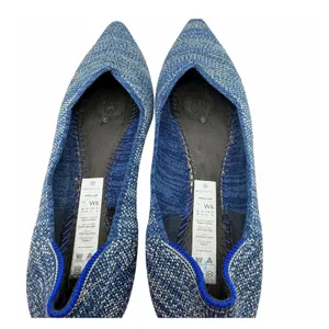 Rothy’s The Point Indigo Heather Blue White Knit Ballet Flats‎ Size 6 Washable thumbnail 7