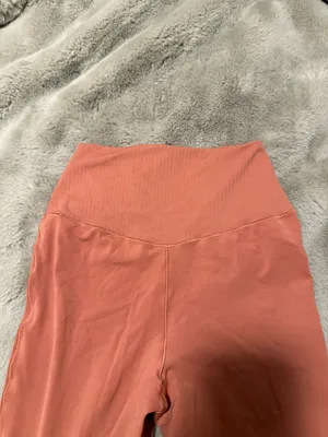Aerie Pink Offline Flare Leggings thumbnail 6
