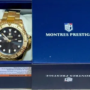 Montres Prestige x Invicta Men’s Gold 43mm Quartz Dress Watch BNIB thumbnail 2