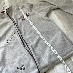 Big Dogs Jacket embroidered dog fall leaves unisex Gray (xlarge) polar dogs cozy thumbnail 7