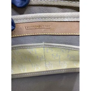 dooney and bourke fabric medium size yellow tan fa thumbnail 8
