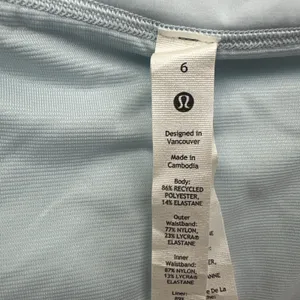 NWT Lululemon Speed Up Shorts High Rise 4" Powder Blue Athletic Women's 6 thumbnail 9