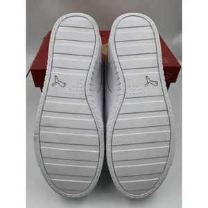 PUMA Court Sneaker, White, Women's Casual Low Top Leather Shoes Size 10 thumbnail 14