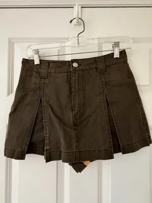 Zara pleated mini skot thumbnail 2
