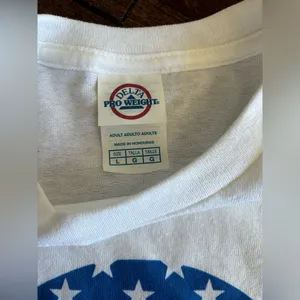 NWOT | Snoopy Patriotic Tee | Baseball | L White Size L thumbnail 3