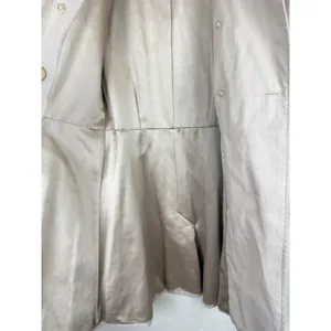 Lauren Ralph Lauren Trench Coat Women’s Size XXS Tan Double Breasted minimalist thumbnail 10