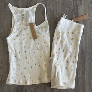 SKIMS New cotton rib tank and shorts thumbnail 1