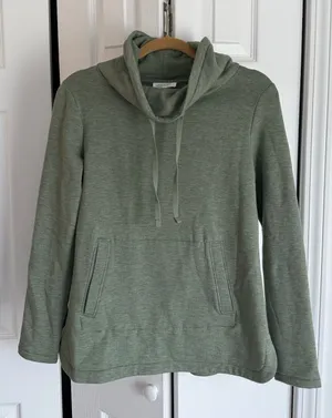 Haven Well Within Sage Cowl Neck Fleece Hoodie‎ XS thumbnail 1