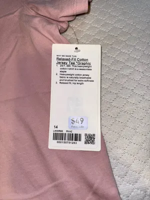 Lululemon Relaxed Fit Cotton Jersey T-Shirt thumbnail 2