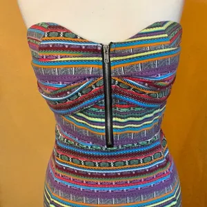 Strapless dress Purple Size XL thumbnail 2