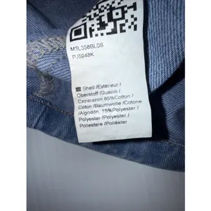 Ladies Blue Denim Sleeveless Jumper‎ Dress Medium Side Button Front Pockets thumbnail 7