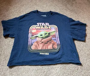 Star Wars Mandalorian Crop Top thumbnail 1