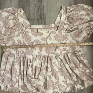 Maeve by Anthropologie Batia Textured Babydoll Top size LP thumbnail 6
