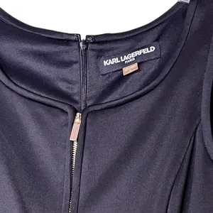 Karl Lagerfeld Paris Dress Womens 4 Sleeveless Sheath Zipper Pockets Career Work thumbnail 11