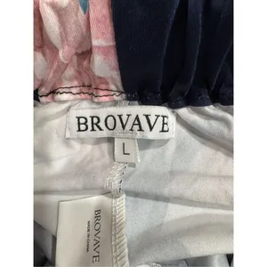 Brovave elastic waist wide leg pants size‎ L thumbnail 4