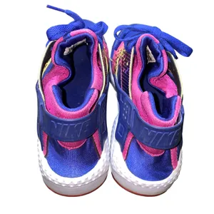 Nike Huarache Run Print GS running shoes Purple Pink 7Y Womens 8.5 thumbnail 3