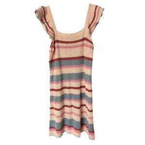 Rails‎ June Crochet Rainbow Mini Dress Size Small thumbnail 5