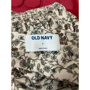 Old Navy brown floral maxi dress flattering Small Flowy thumbnail 4