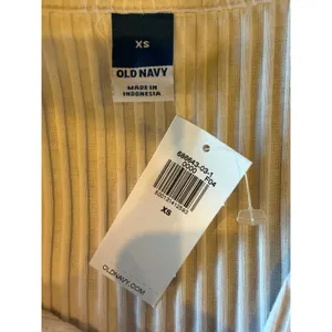Old Navy Polo Shirt Women XS White NWT Ribbed Button Down Short Sleeve Preppy thumbnail 7